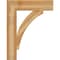 Ekena Millwork Thorton Block Rough Sawn Bracket, Western Red Cedar, 6"W x 28"D x 36"H BKT06X28X36THR05RWR - alternate 4